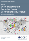 Donor engagement in innovative finance